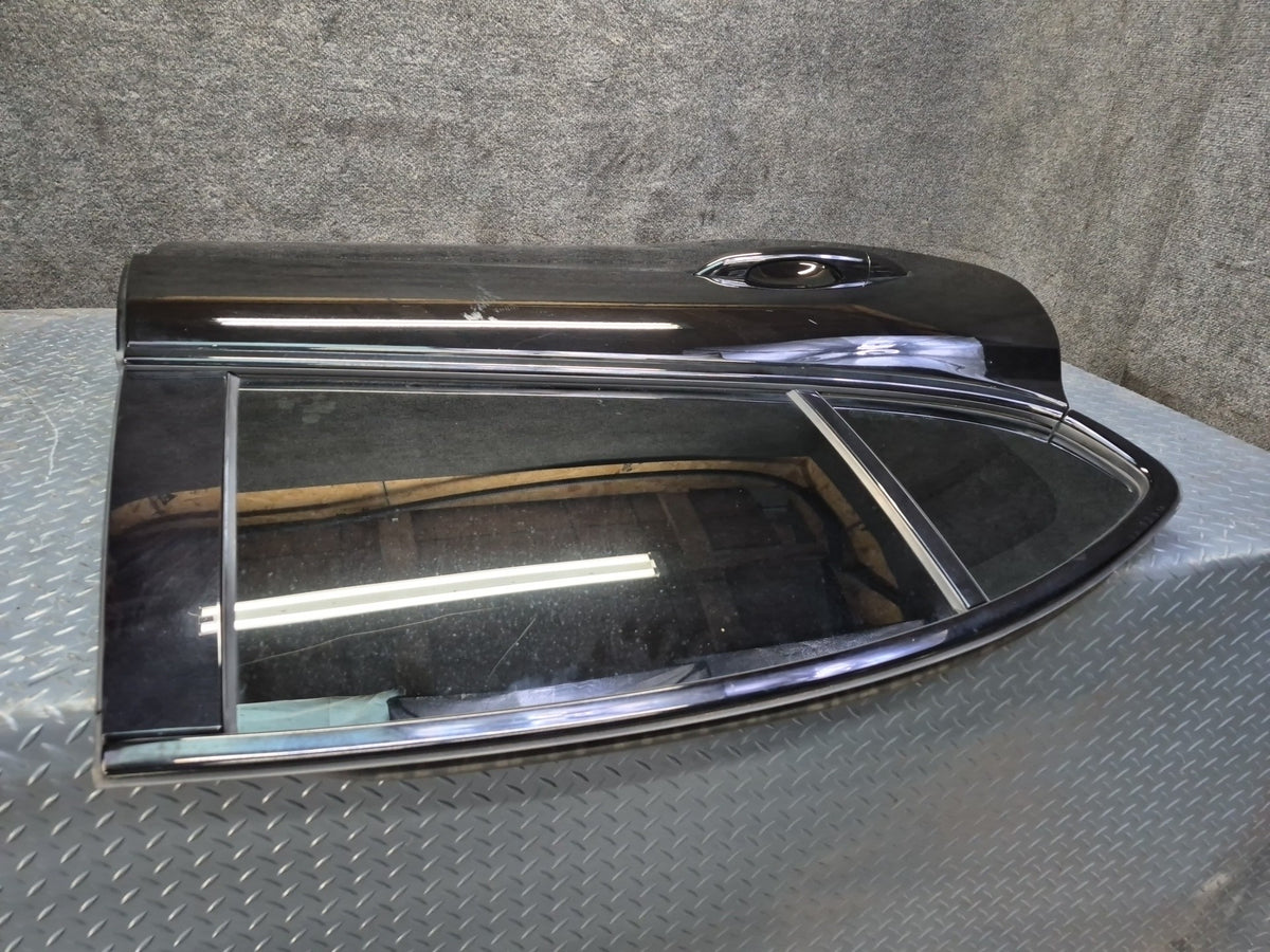 17-25 Alfa Romeo Giulia Rear Right Side Door Shell Panel w Glass Black OEM