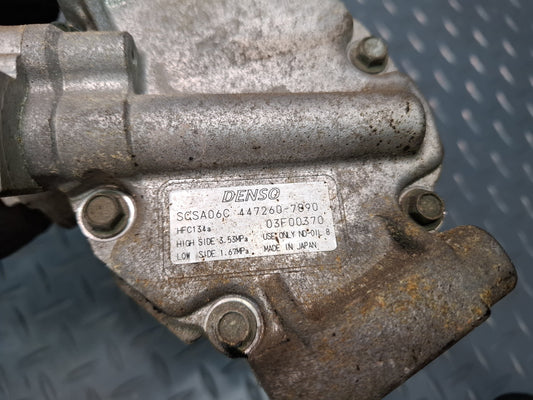 04-05 Toyota MR2 Spyder ZZW30L A/C Air Condition Compressor OEM