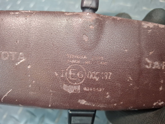 86-92 Toyota Supra MK3 MA71 Manual Dimming Interior Rear View Mirror RED Damaged