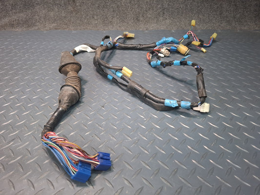89-90 Toyota Supra MA71 MK3 Set of 2 Left & Right Door Wire Wiring Harness OEM