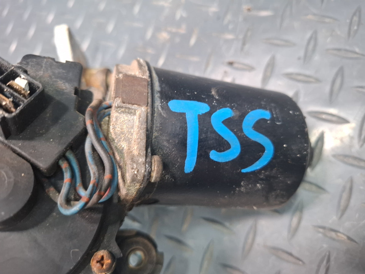 86-92 Toyota Supra MA71 Front Wiper Transmission Linkage w Motor OEM