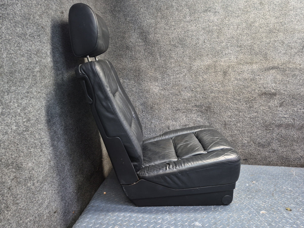 2002-2005 Mercedes W463 G500 Rear Leather Heated Seat Black OEM
