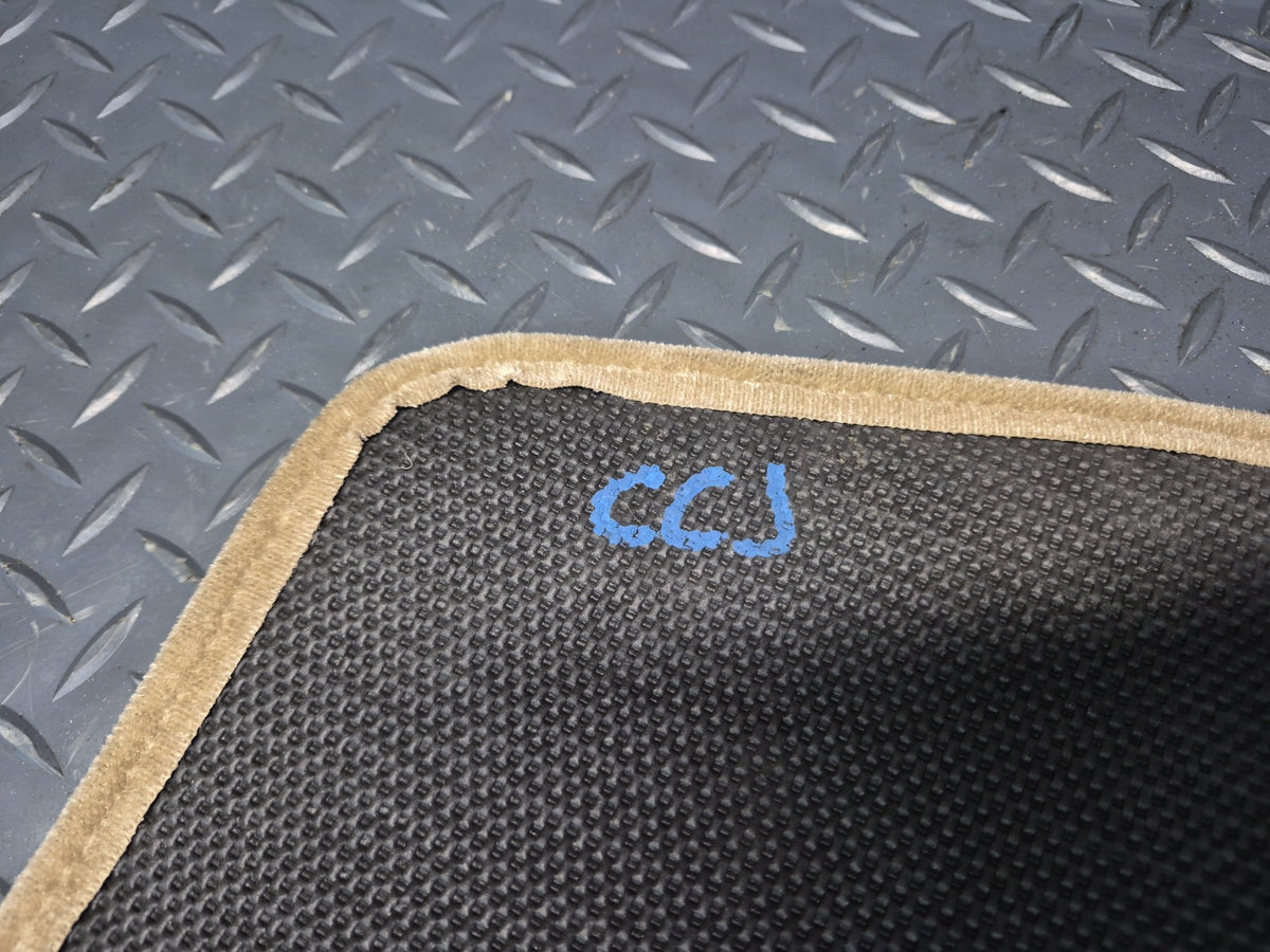 05-09 Chevrolet Corvette C6 Set of 2 Front Carpet Floor MAT OEM Damaged