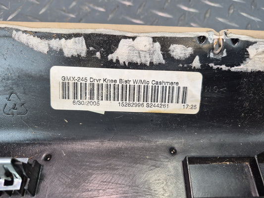 05-09 Chevrolet Corvette C6 Dash Front Left Lower Knee Trim Cover Panel OEM