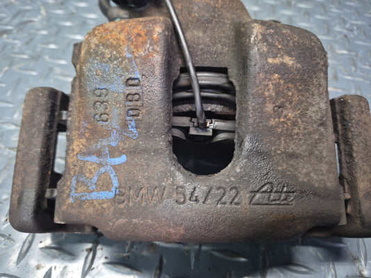 03-05 BMW E85 Z4 RWD Set of 2 Front Left & Right Brake Caliper 101K Miles OEM