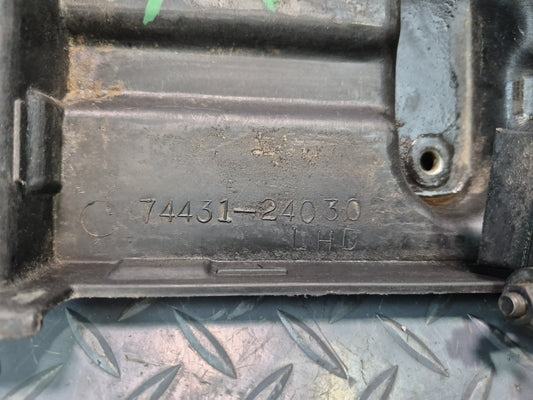02-10 Lexus UZZ40L SC430 Battery Tray Holder Support Bracket 74431-24030 OEM