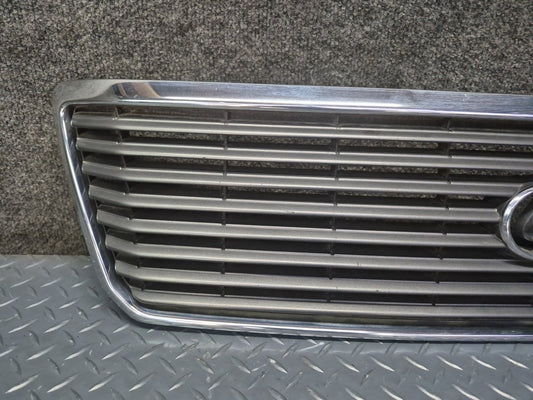 98-00 Lexus UCF20L LS400 Front Upper Hood Chrome Grille w Emblem OEM
