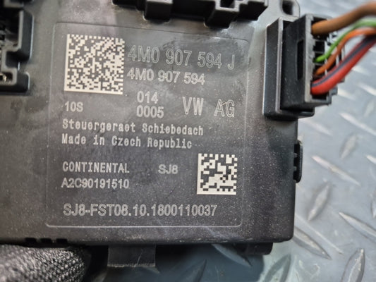17-25 Audi A4 S4 A5 S5 Sunroof Window Control Module Unit 4M0907594J OEM