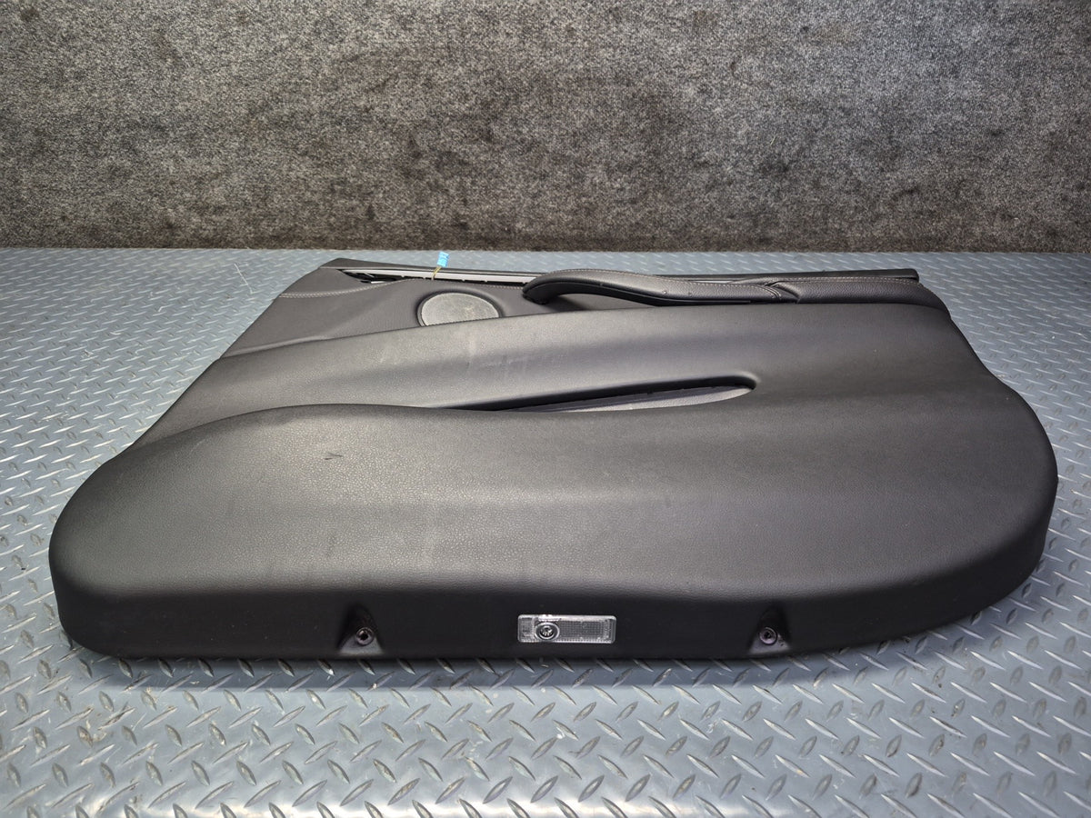 2014-2018 BMW F15 X5 Front Left & Right Door Interior Trim Panel Cover Black