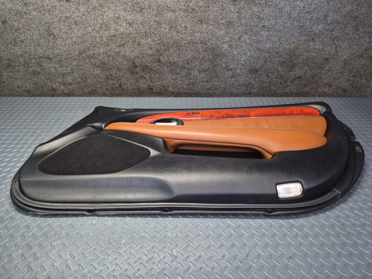 02-10 Lexus Z40 SC430 Set of 2 Left & Right Door Interior Trim Cover Panel OEM