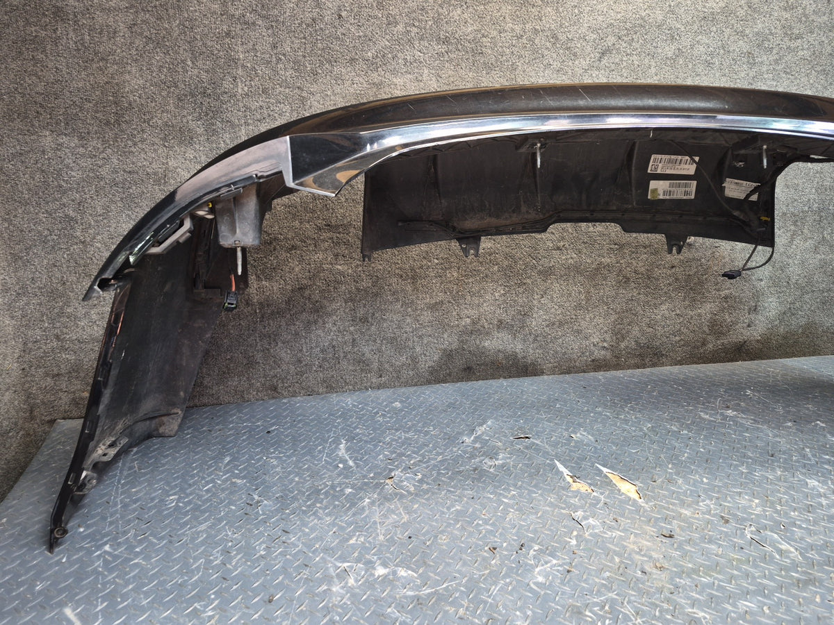 18-19 Audi A5 S5 Sportback Rear Bumper Cover Panel w PDC Mythos Black Assy OEM