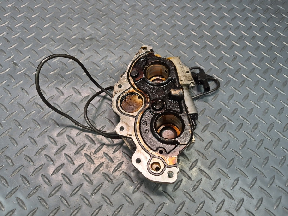 08-11 Mercedes W221 S63 AMG 6.3L M156 Left Engine Camshaft Adjuster Cover OEM
