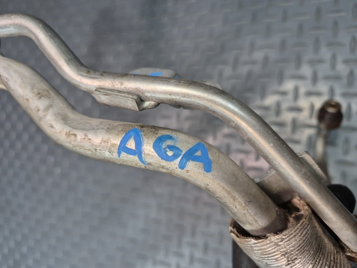 17-24 Alfa Romeo Giulia Q4 2.0L Turbo Charger Coolant Tube Line Pipe Set OEM