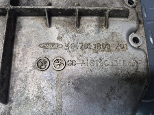 08-11 Mercedes W221 S63 AMG 6.3L M156 Engine Motor Upper Oil Pan 1560140702 OEM