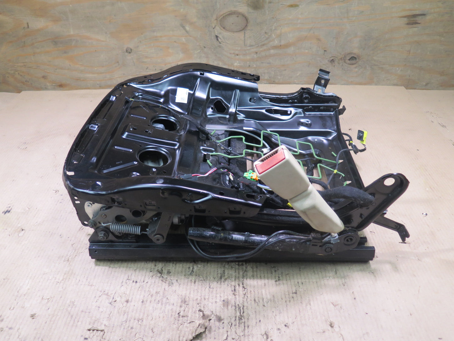 07-10 MERCEDES W216 FRONT RIGHT SEAT TRACK FRAME MOTOR DYNAMIC LUMBAR SET OEM