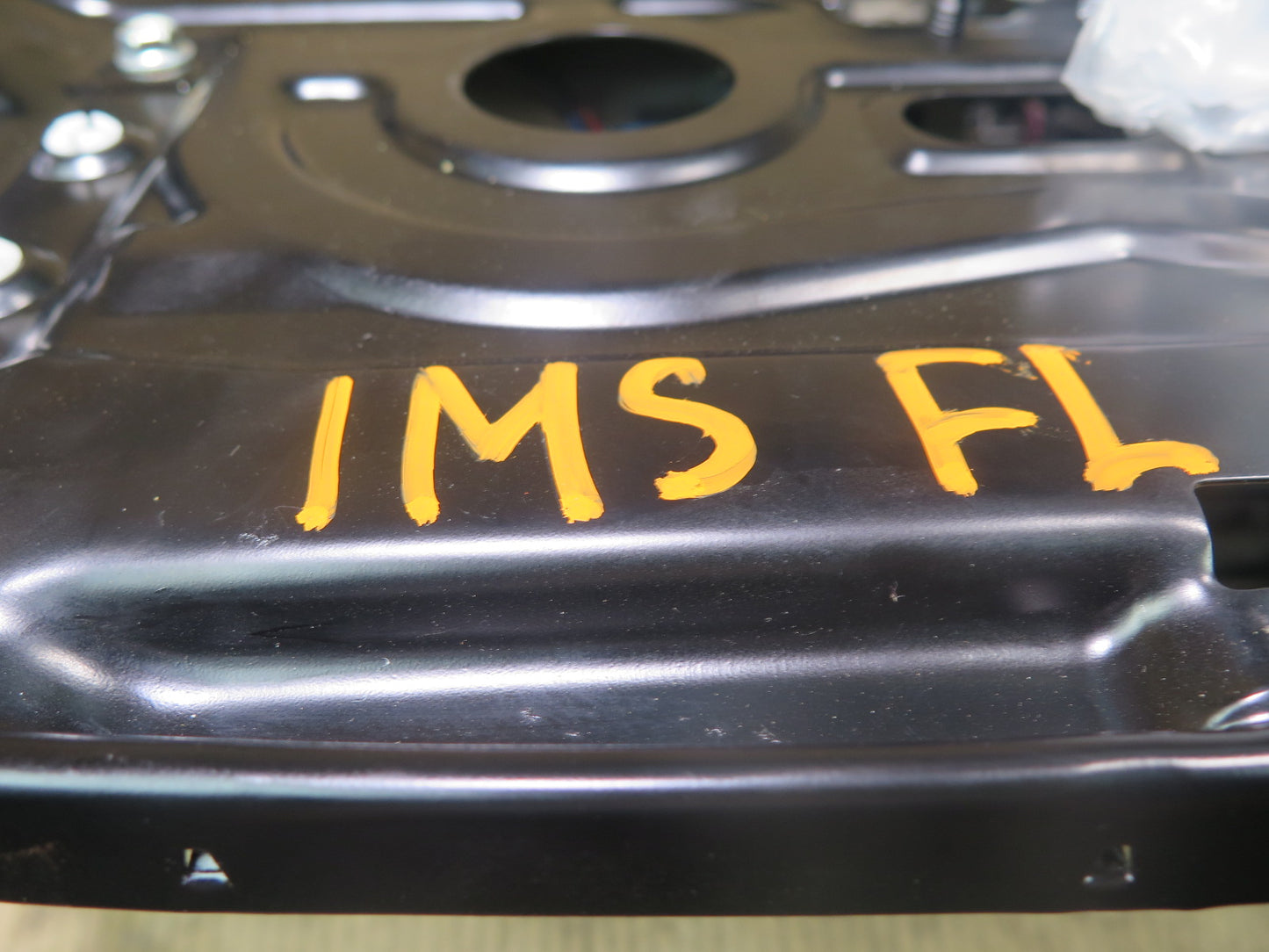 07-13 MERCEDES W221 S-CLASS FRONT LEFT SEAT LOWER FRAME TRACK RAIL MOTOR OEM
