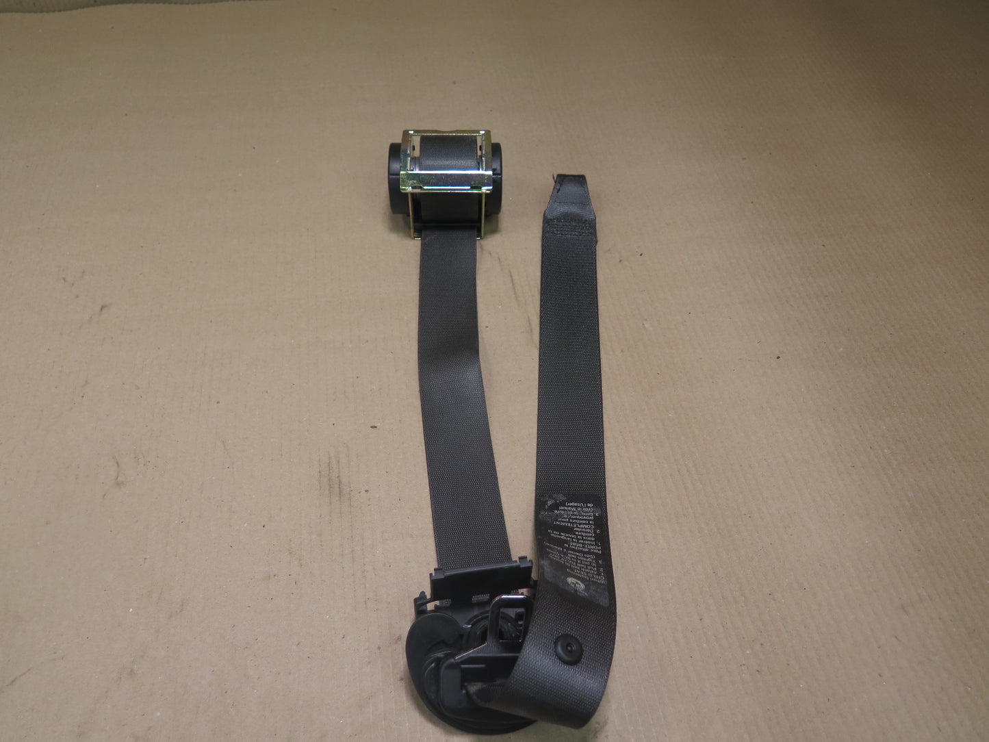 04-07 BMW E63 6-SERIES SET OF 4 FRONT & REAR SEAT BELT RETRACTOR OEM