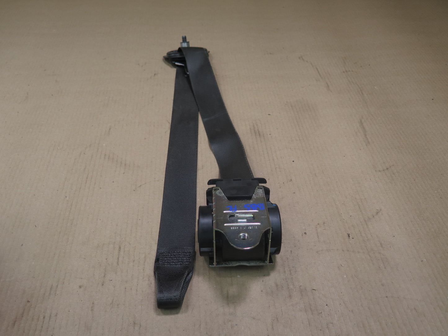 04-07 BMW E63 6-SERIES SET OF 4 FRONT & REAR SEAT BELT RETRACTOR OEM