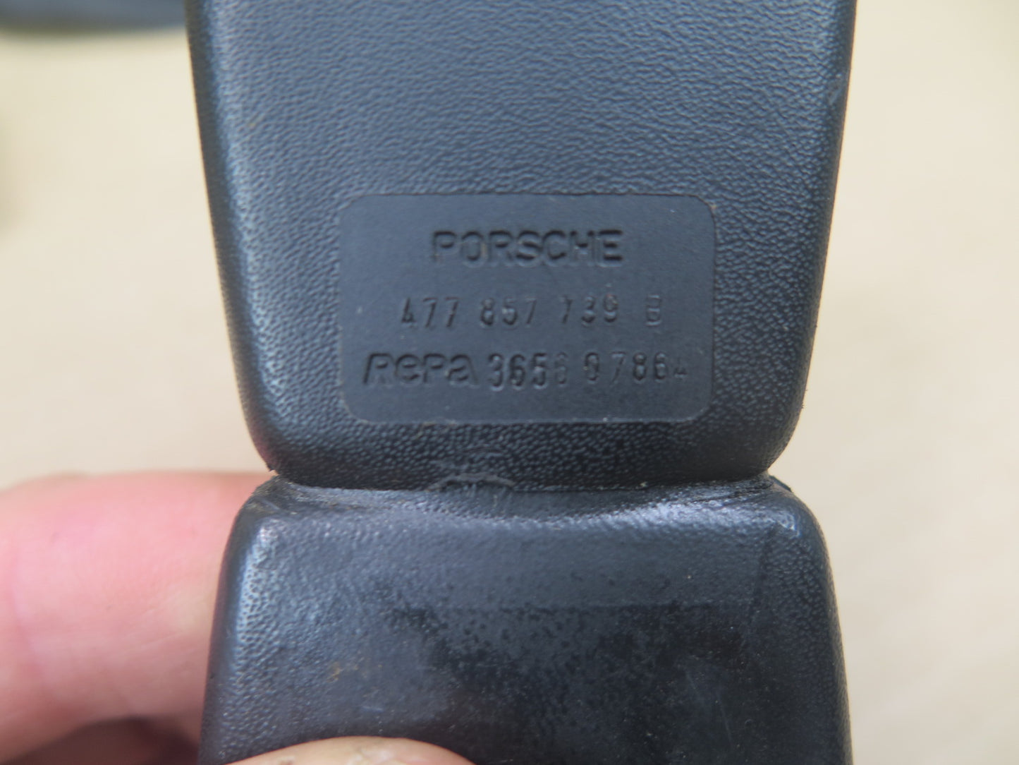 1982-1991 Porsche 944 Front & Rear Set Belt Retractors + Rear Buckles OEM