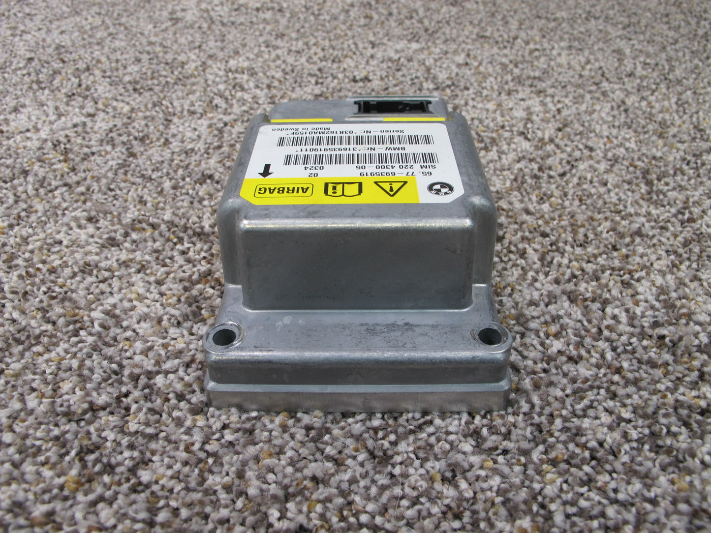 2003-2005 BMW Z4 E85 Main SRS Air Bag Control Module OEM