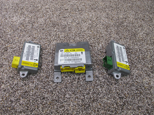 2003-2005 BMW Z4 E85 B-Pillar SRS Air Bag Control Module & Door Impact Sensors OEM