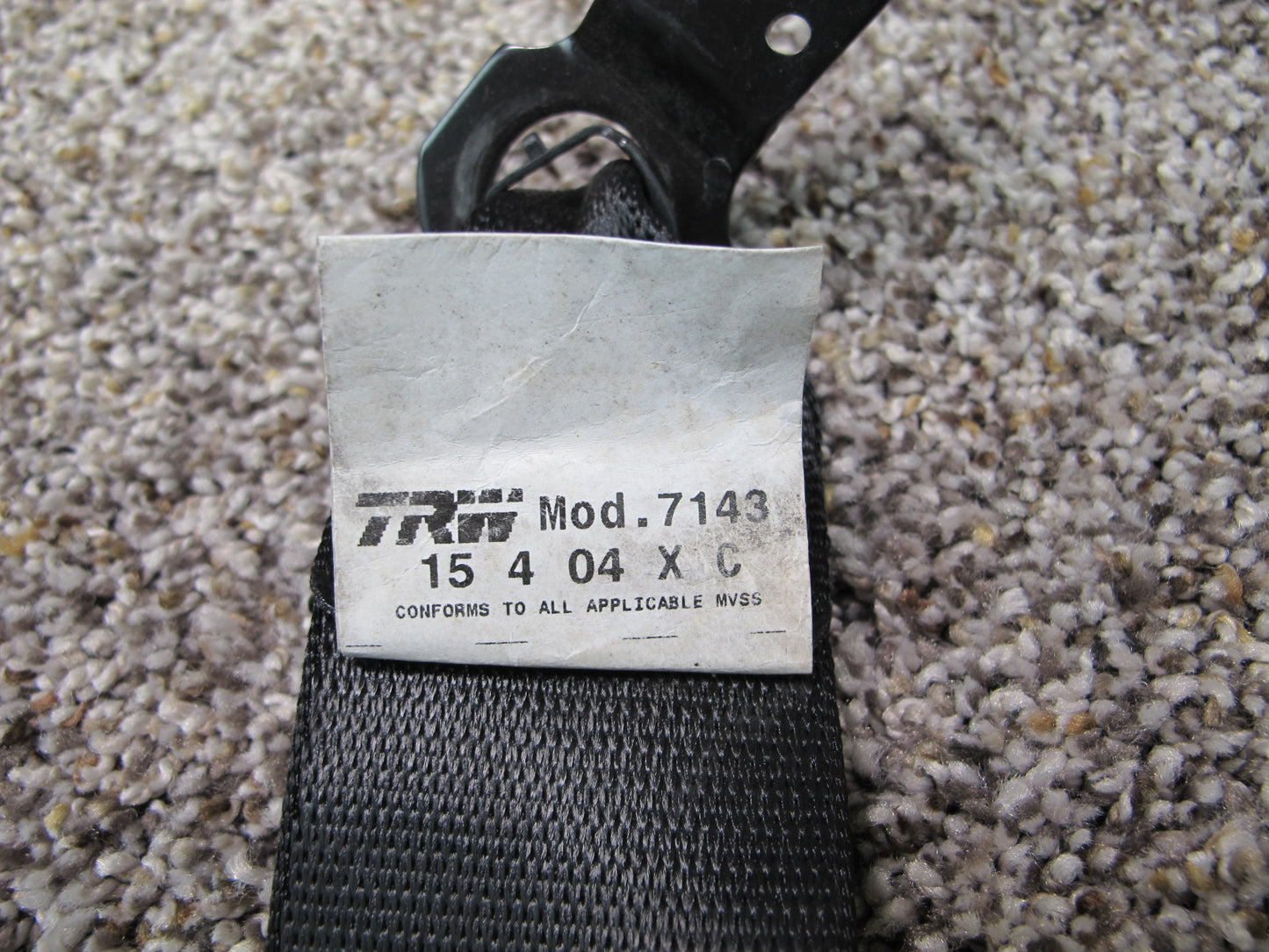 2003-2008 BMW Z4 E85 Left and Right Seat Belts Set OEM