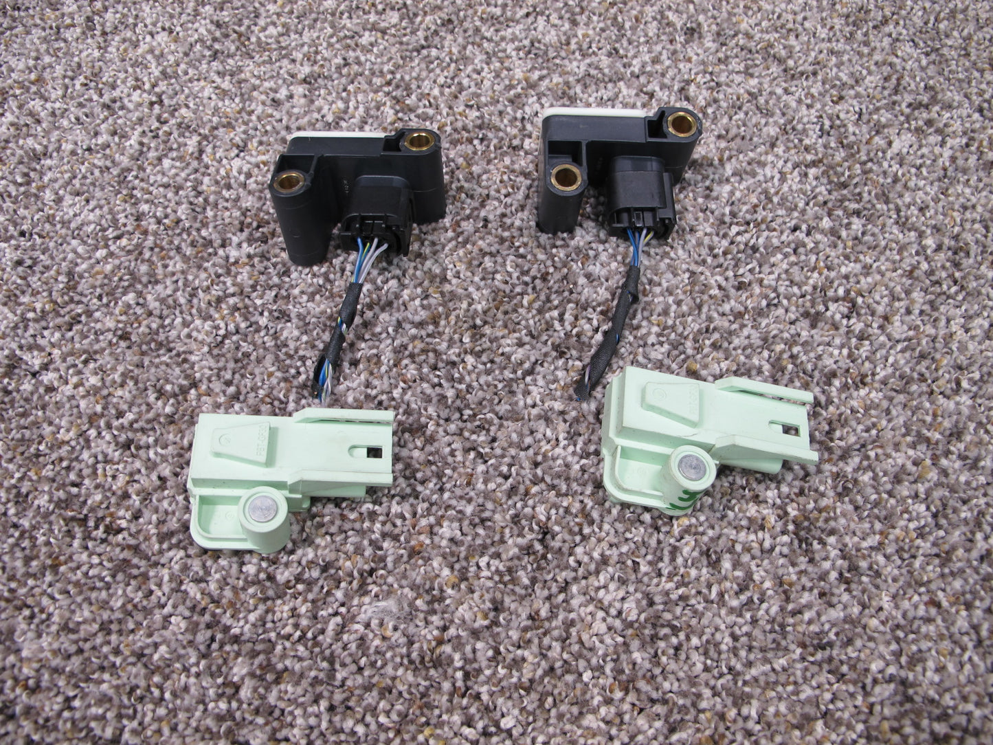 07-13 BMW E93 E92 SET OF 4 FRONT RIGHT & LEFT DOOR IMPACT CRASH SENSOR OEM