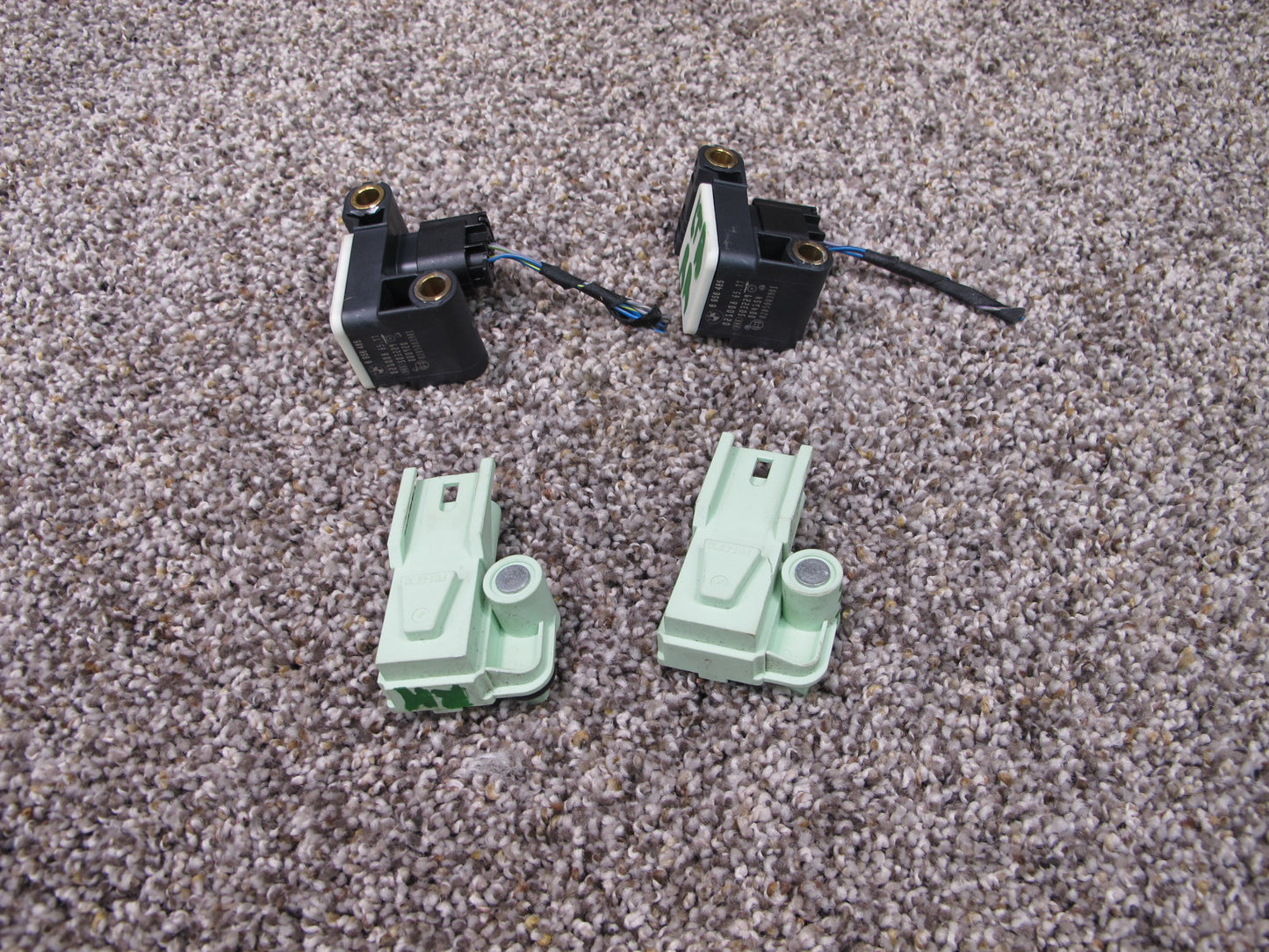 07-13 BMW E93 E92 SET OF 4 FRONT RIGHT & LEFT DOOR IMPACT CRASH SENSOR OEM