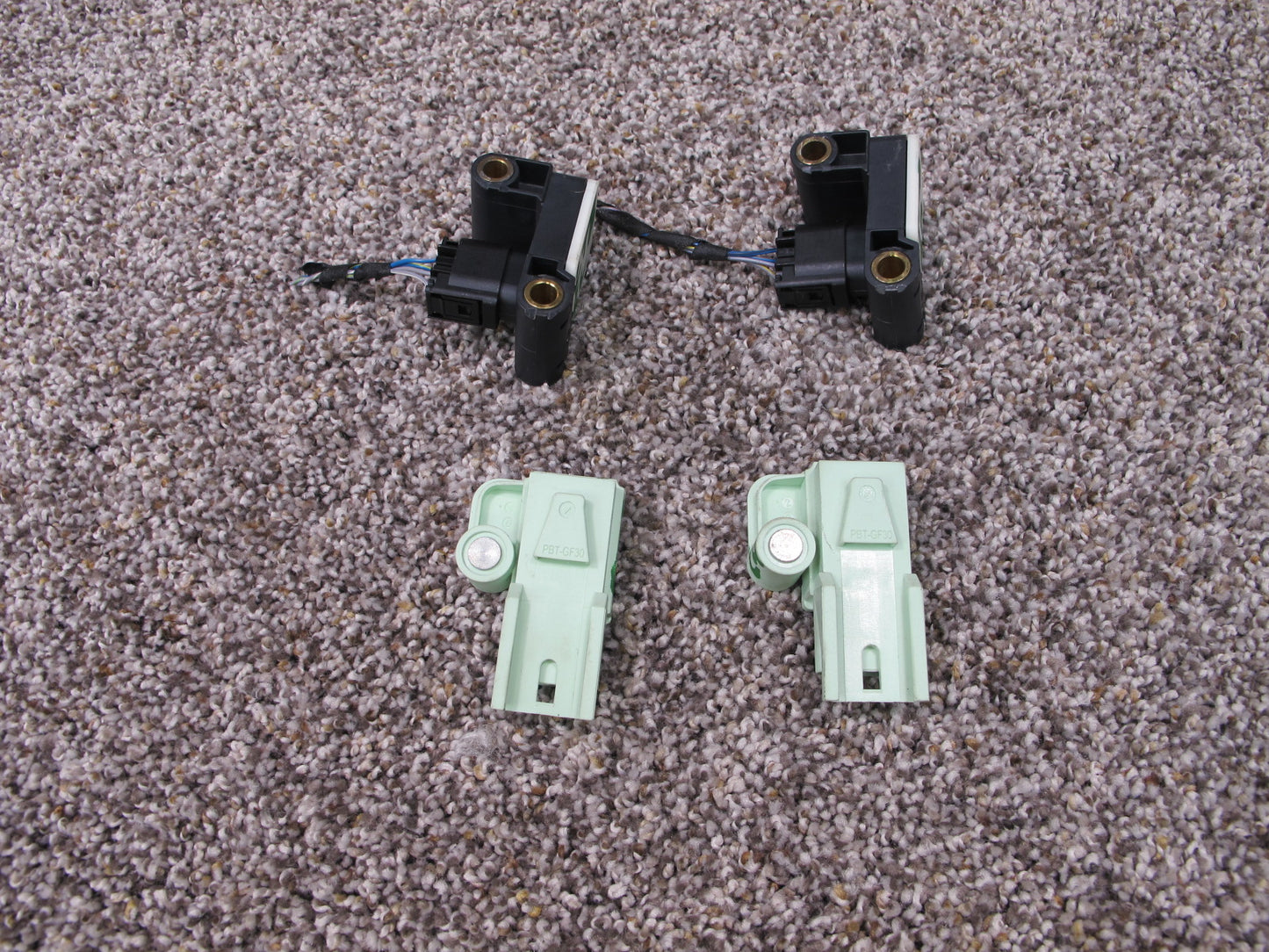 07-13 BMW E93 E92 SET OF 4 FRONT RIGHT & LEFT DOOR IMPACT CRASH SENSOR OEM