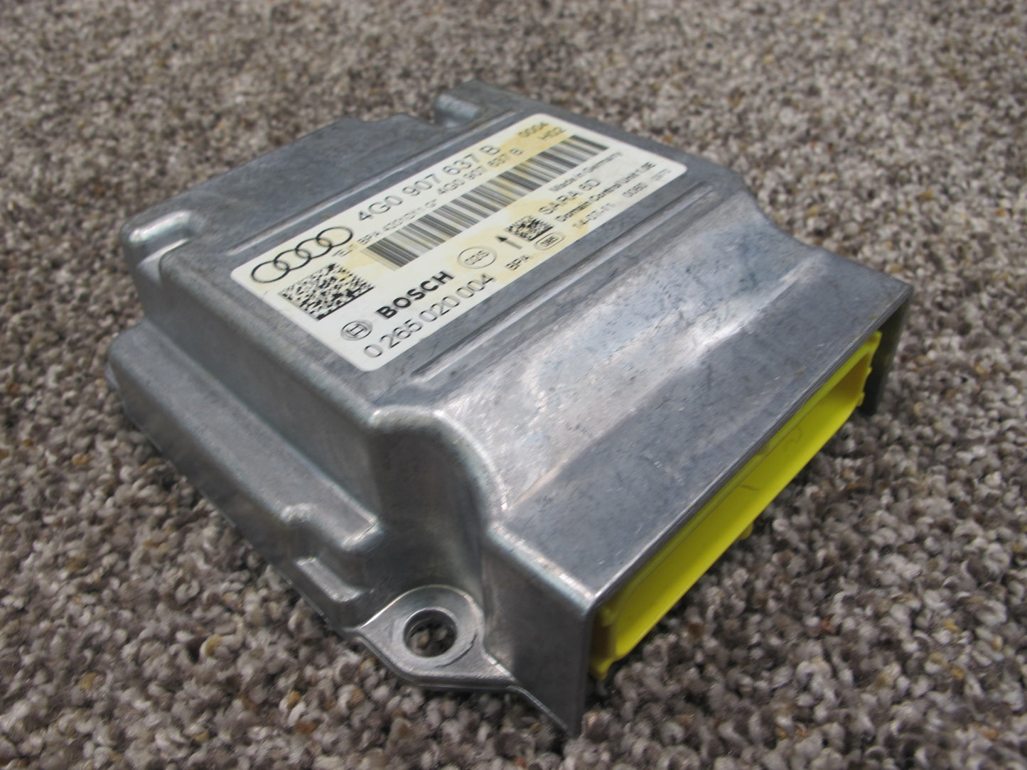 12-14 AUDI A7 A6 YAW RATE SPEED SENSOR MODULE 4G0907637B OEM