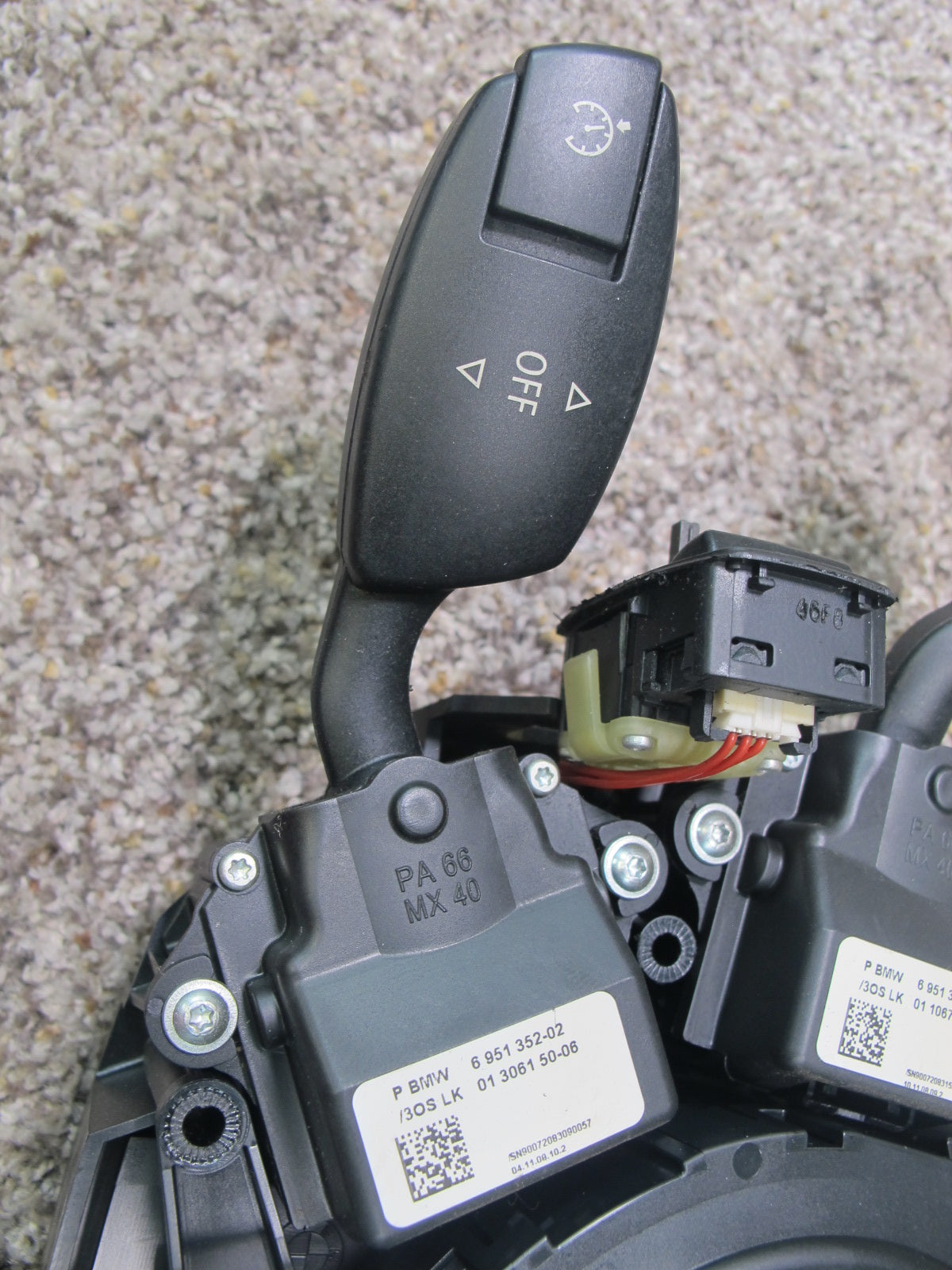 2004-2010 BMW E60 5 Series Steering Column Switches Clock Spring Assembly with Heating OEM