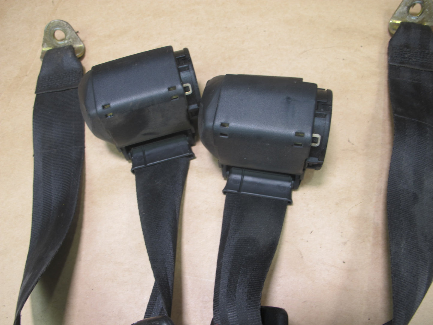 1979-1993 VW Volkswagen Golf Cabriolet Front & Rear Seat Belt Set OEM