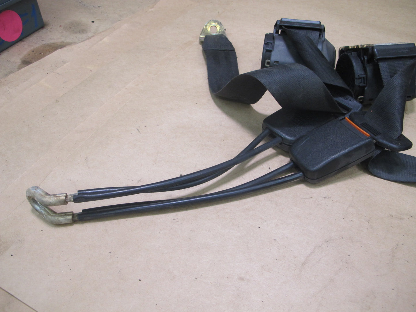 1979-1993 VW Volkswagen Golf Cabriolet Front & Rear Seat Belt Set OEM