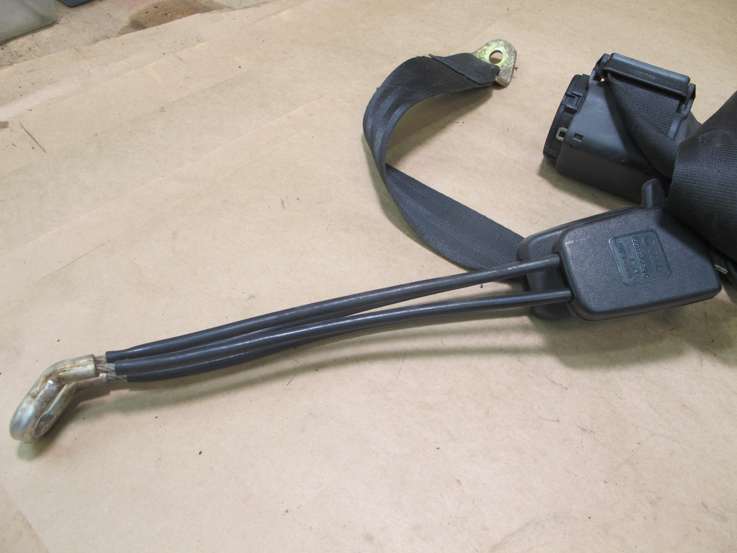 1979-1993 VW Volkswagen Golf Cabriolet Front & Rear Seat Belt Set OEM