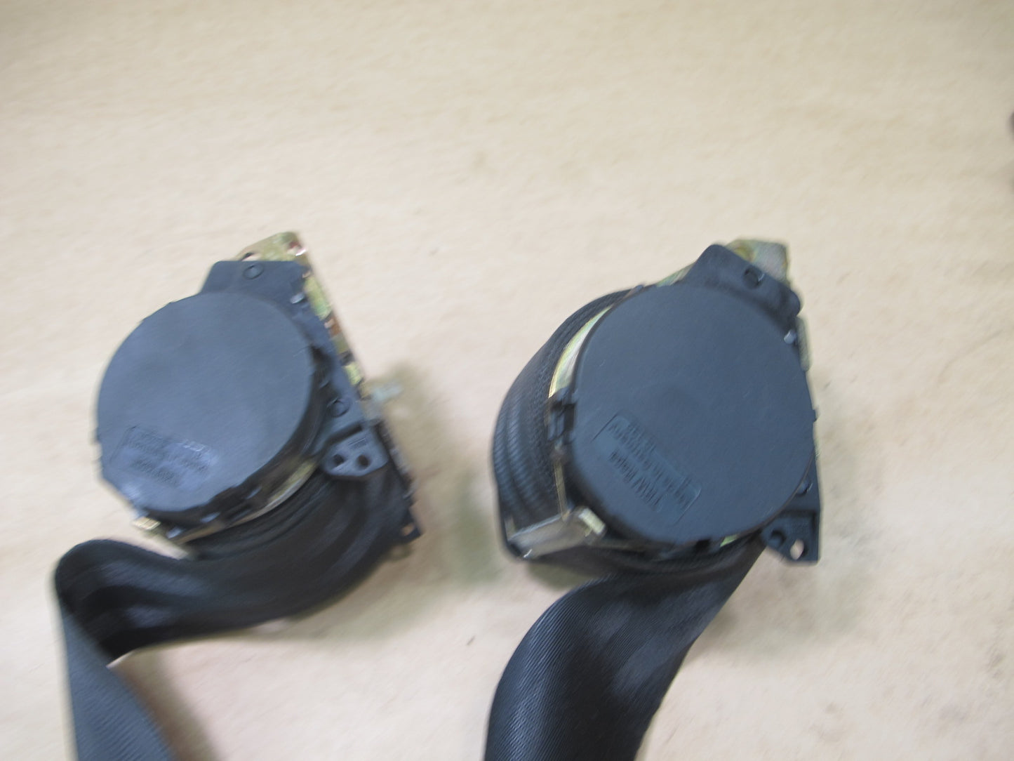 1979-1993 VW Volkswagen Golf Cabriolet Front & Rear Seat Belt Set OEM