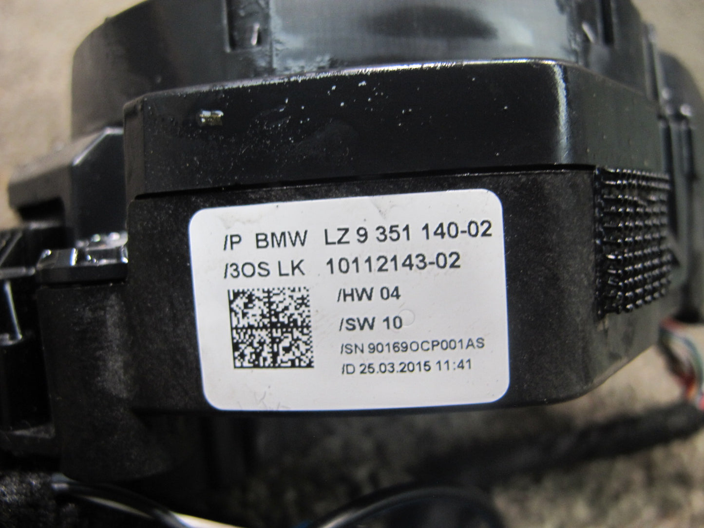 2014-2019 BMW 3-Series 4-Series F30 F32 F33 F34 Steering Column Switch Clock Spring Assembly OEM