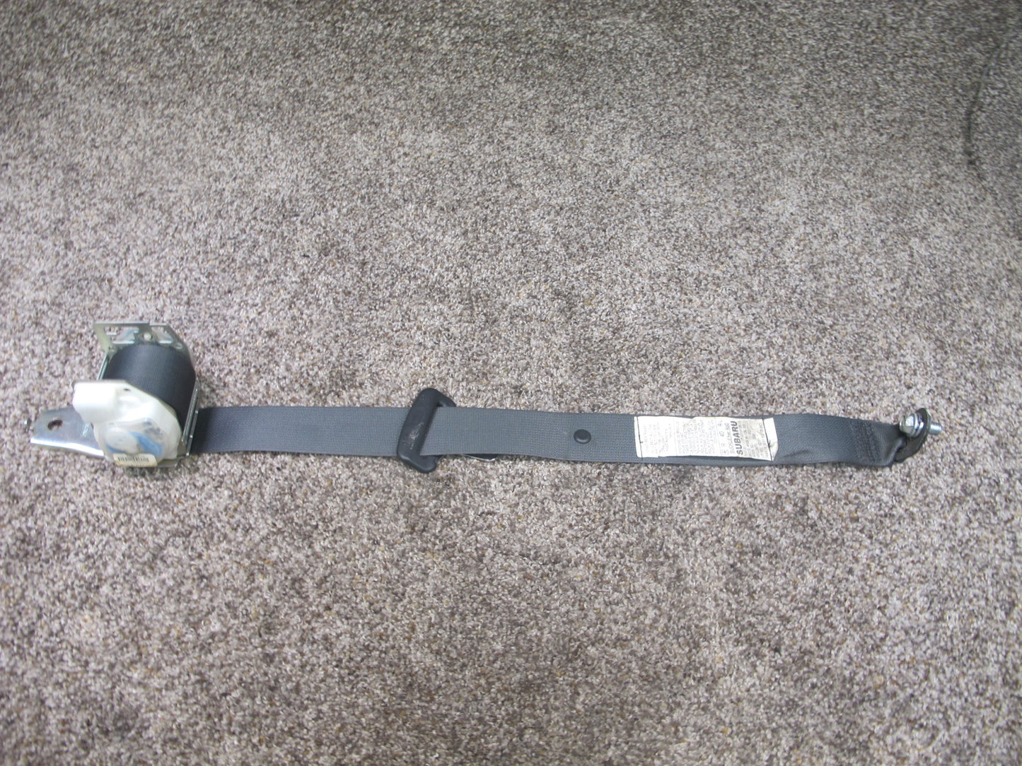 05-09 SUBARU LEGACY GT REAR LEFT CENTER RIGHT SIDE SEATBELT RETRACTOR SET OEM
