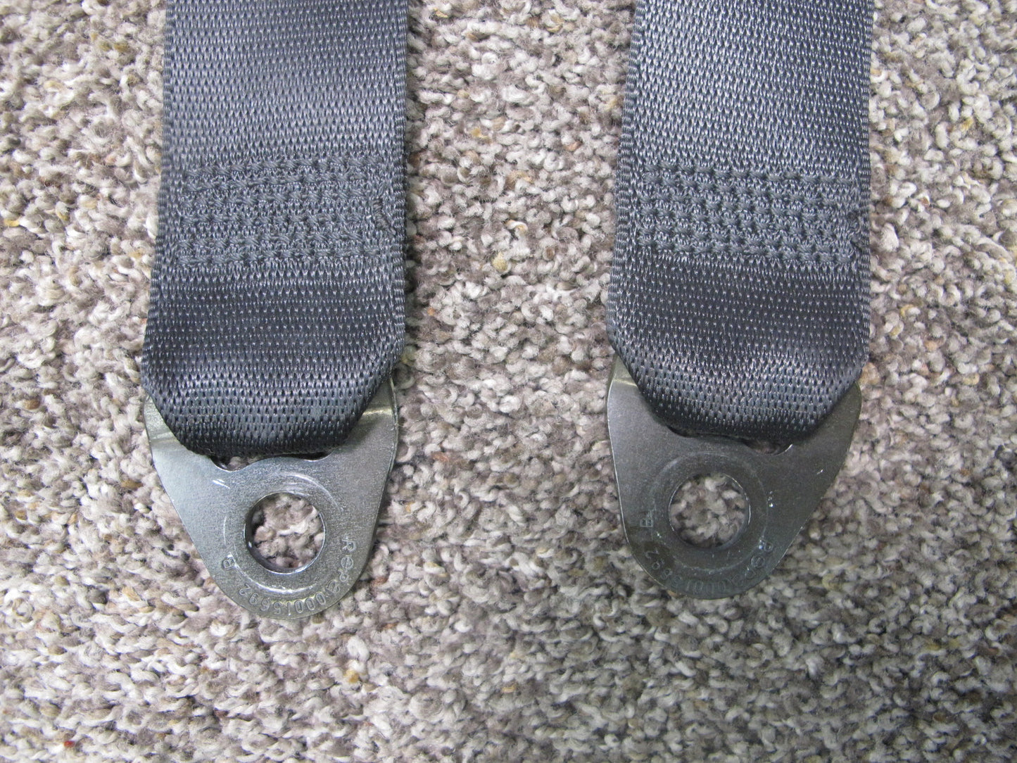 1999-2001 Porsche 911 (996) Front Left & Right Seat Belt Set OEM