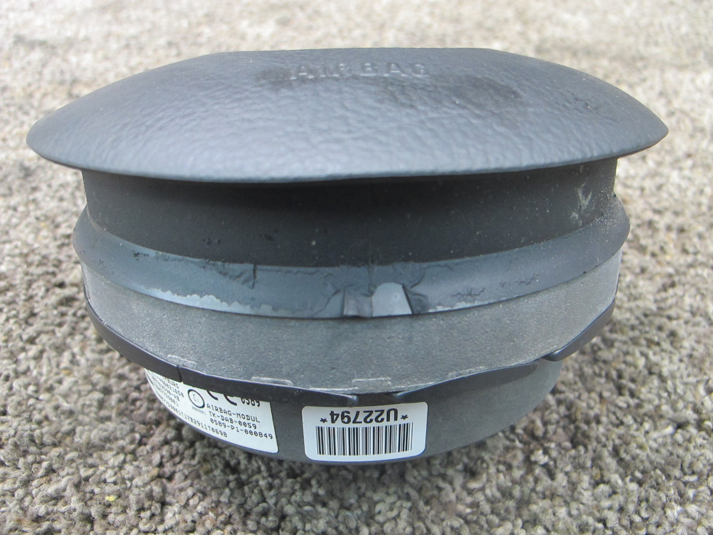 2001-2006 BMW 3-Series E46 Sport Steering Wheel SRS Air Bag OEM