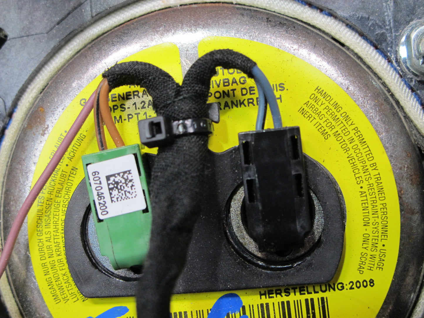 2006-2010 BMW 6-Series E63 E64 650i M6 Steering Wheel SRS Air Bag OEM