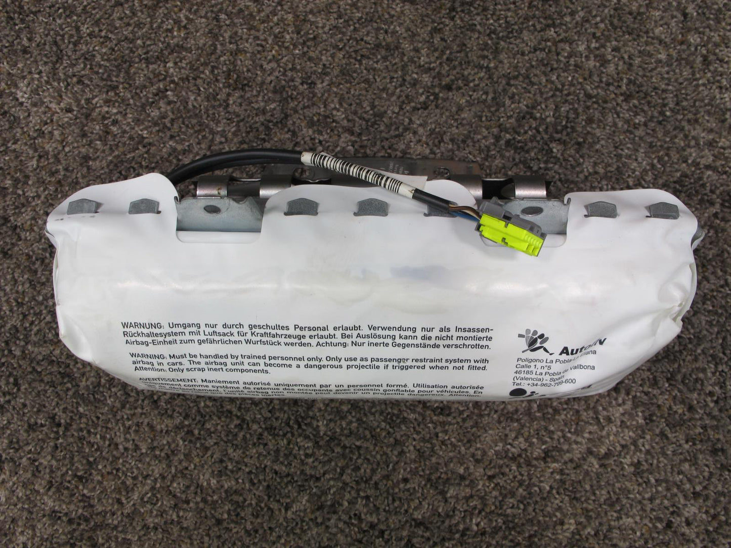 2011-2016 Mini Countryman R60 Front Passenger Dash Board SRS Air Bag OEM