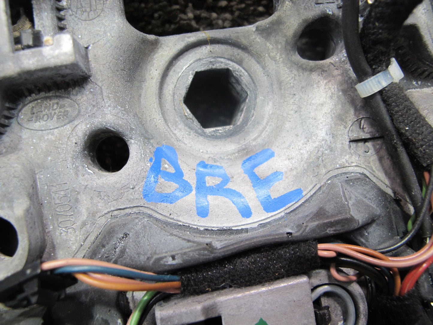 12-19 RANGE ROVER EVOQUE L538 LEATHER HEATED STEERING W CONTROLS & PADDLES OEM