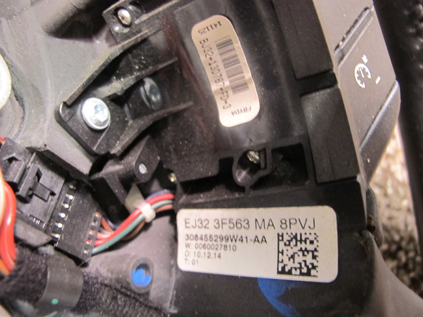 12-19 RANGE ROVER EVOQUE L538 LEATHER HEATED STEERING W CONTROLS & PADDLES OEM