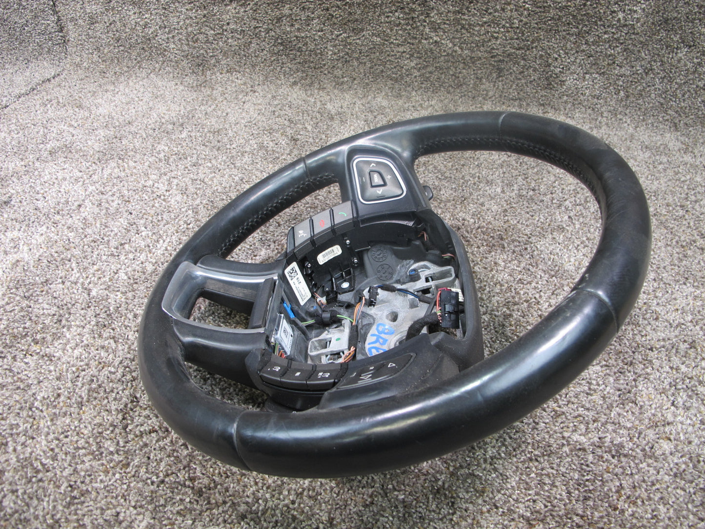 12-19 RANGE ROVER EVOQUE L538 LEATHER HEATED STEERING W CONTROLS & PADDLES OEM