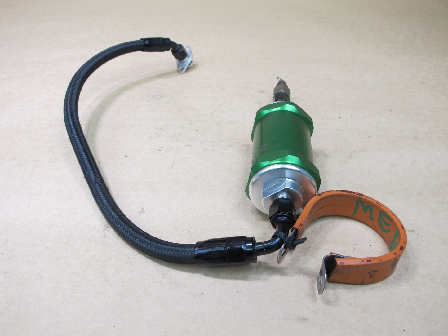 Fuelab In-line Fuel Filter S/N: 858148 Green