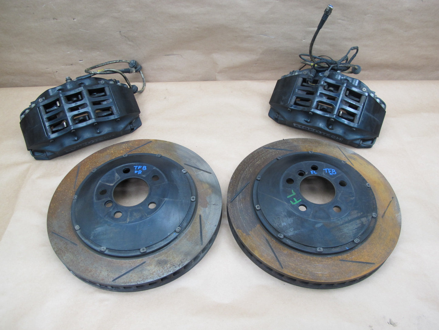 2011-2016 BMW F10 535i 550i F12 F13 650i 640i StopTech ST60 380 Big Brake Kit
