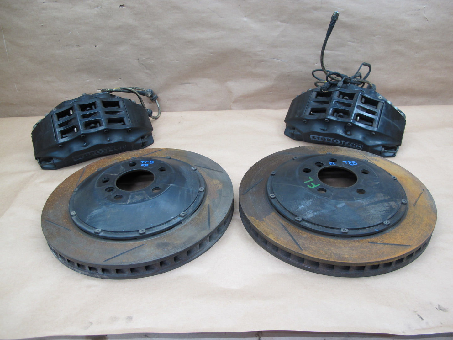 2011-2016 BMW F10 535i 550i F12 F13 650i 640i StopTech ST60 380 Big Brake Kit