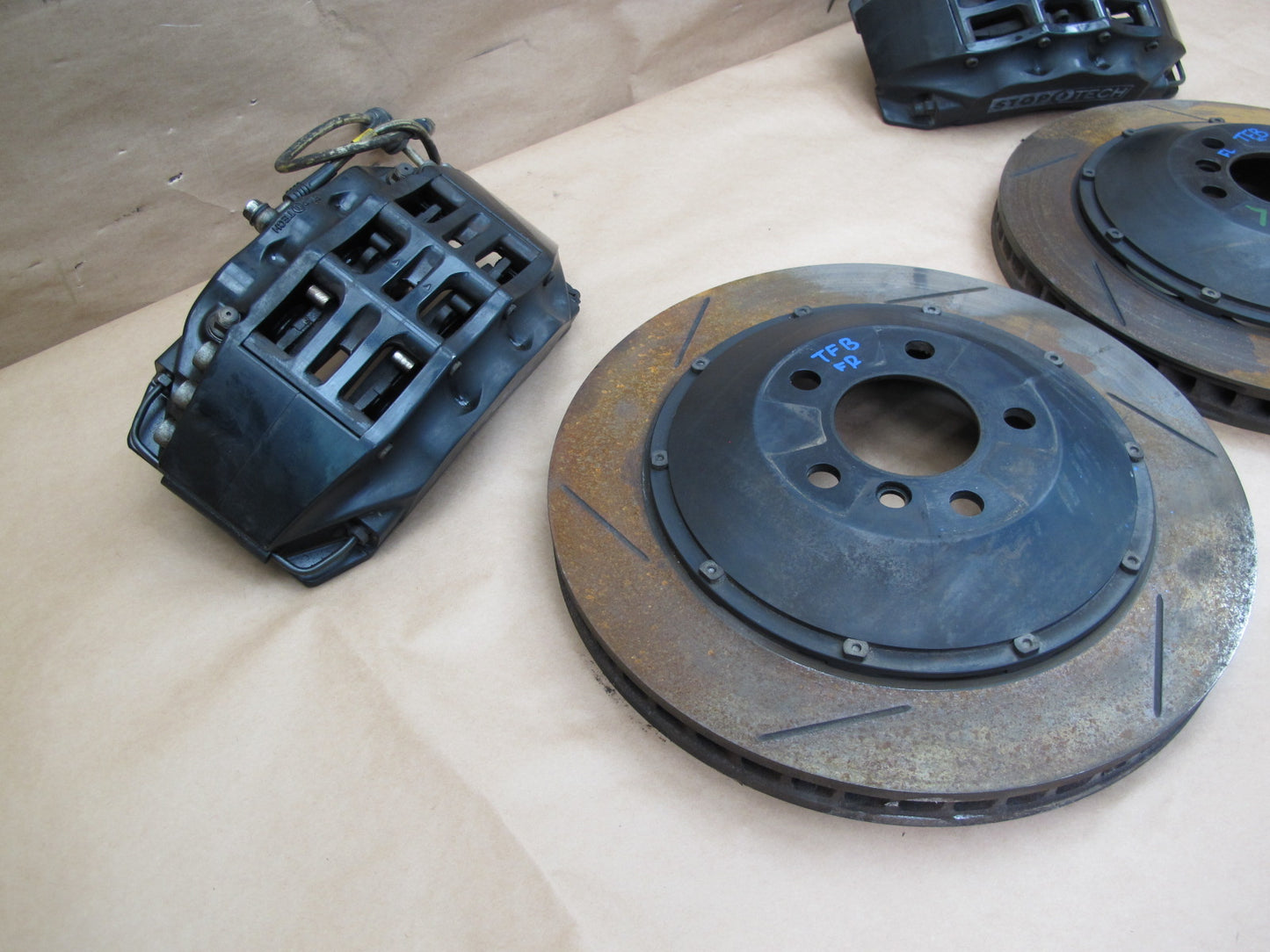 2011-2016 BMW F10 535i 550i F12 F13 650i 640i StopTech ST60 380 Big Brake Kit