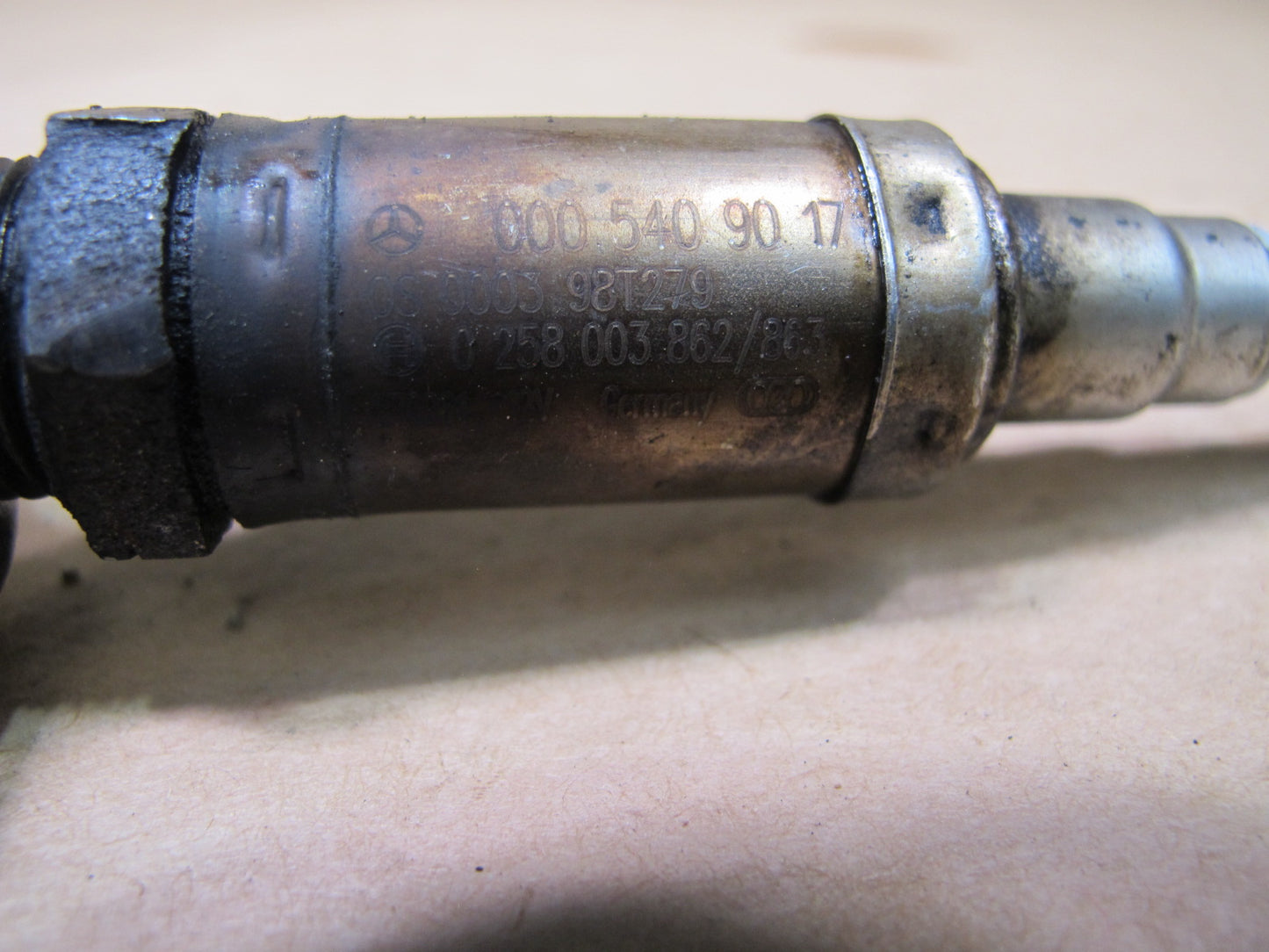 99-02 MERCEDES R129 SL500 SET OF 4 EXHAUST OXYGEN O2 LAMBDA SENSOR OEM