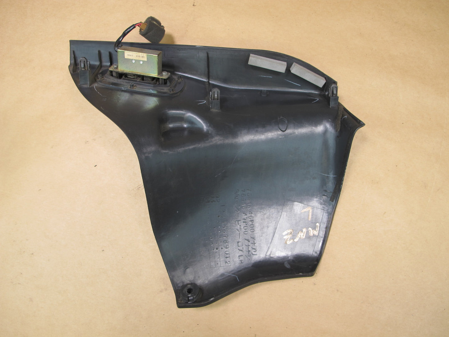 93-96 NISSAN Z32 300ZX CONVERTIBLE SET OF 2 CENTER PILLAR LOWER TRIM PANEL OEM